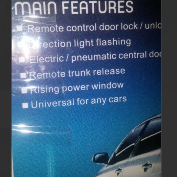 CAR Keyless entry security system if you lost your keys cut this set - Picture 3 of 4